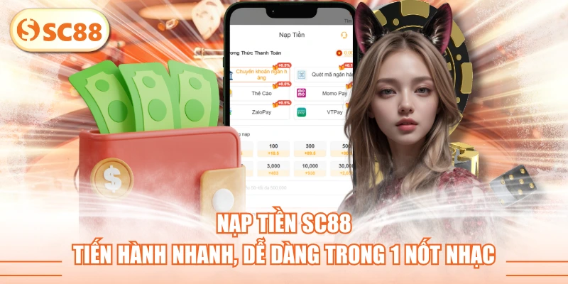 Nạp Tiền SC88 - Tiến Hành Nhanh, Dễ Dàng Trong 1 Nốt Nhạc 1 Nạp Tiền SC88 - Tiến Hành Nhanh, Dễ Dàng Trong 1 Nốt Nhạc