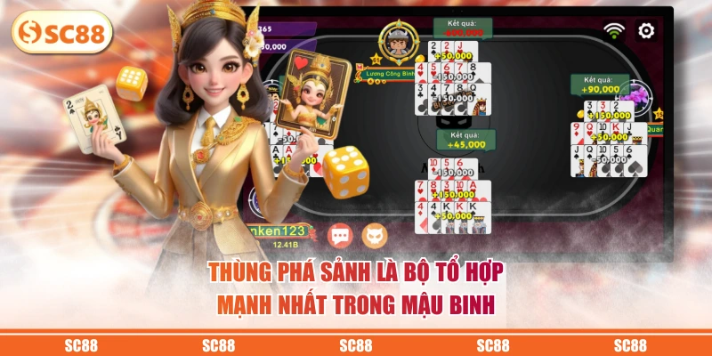 Game Bài Mậu Binh - Luật Chơi Cơ Bản Dễ Hiểu Với Người Mới 4 Thùng phá sảnh là bộ tổ hợp mạnh nhất trong mậu binh